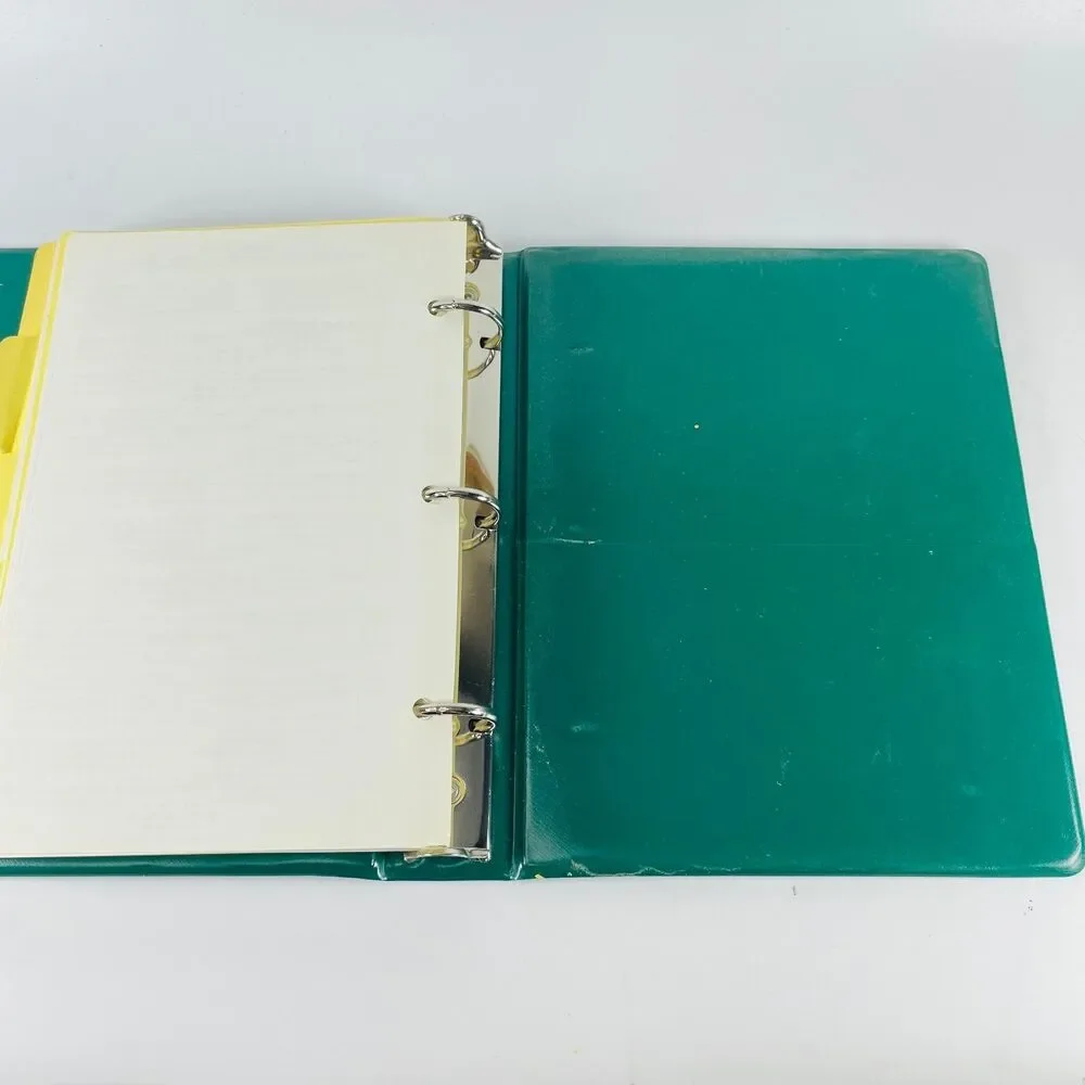 St. Patrick's Catholic Church Cookbook Fremont NE 1989 Ring Binder Cookbook